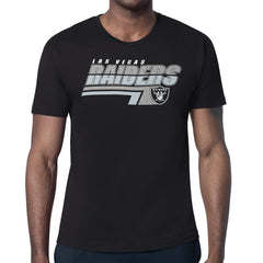 Las Vegas Raiders Starter Logo Push Graphic T-Shirt - Black discount