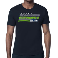 Seattle Seahawks Starter Logo Push Graphic T-Shirt - College Navy online