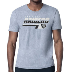 Las Vegas Raiders Starter Logo Push Graphic T-Shirt - Heather Gray online