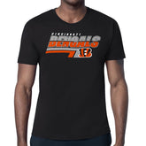 Cincinnati Bengals Starter Logo Push Graphic T-Shirt - Black outlet