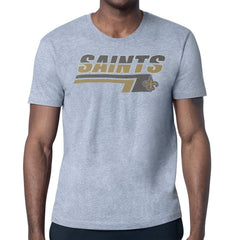 New Orleans Saints Starter Logo Push Graphic T-Shirt - Heather Gray online