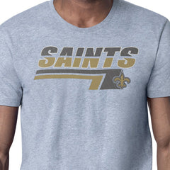 New Orleans Saints Starter Logo Push Graphic T-Shirt - Heather Gray online