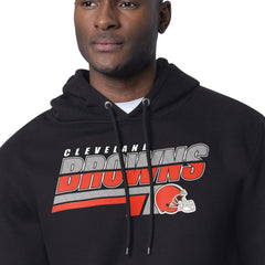 Cleveland Browns Starter Logo Push Graphic Hoodie - Black online