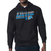Detroit Lions Starter Logo Push Graphic Hoodie - Black discount