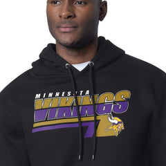 Minnesota Vikings Starter Logo Push Graphic Hoodie - Black online