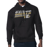 New Orleans Saints Starter Logo Push Graphic Hoodie - Black outlet