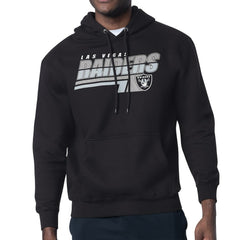 Las Vegas Raiders Starter Logo Push Graphic Hoodie - Black discount