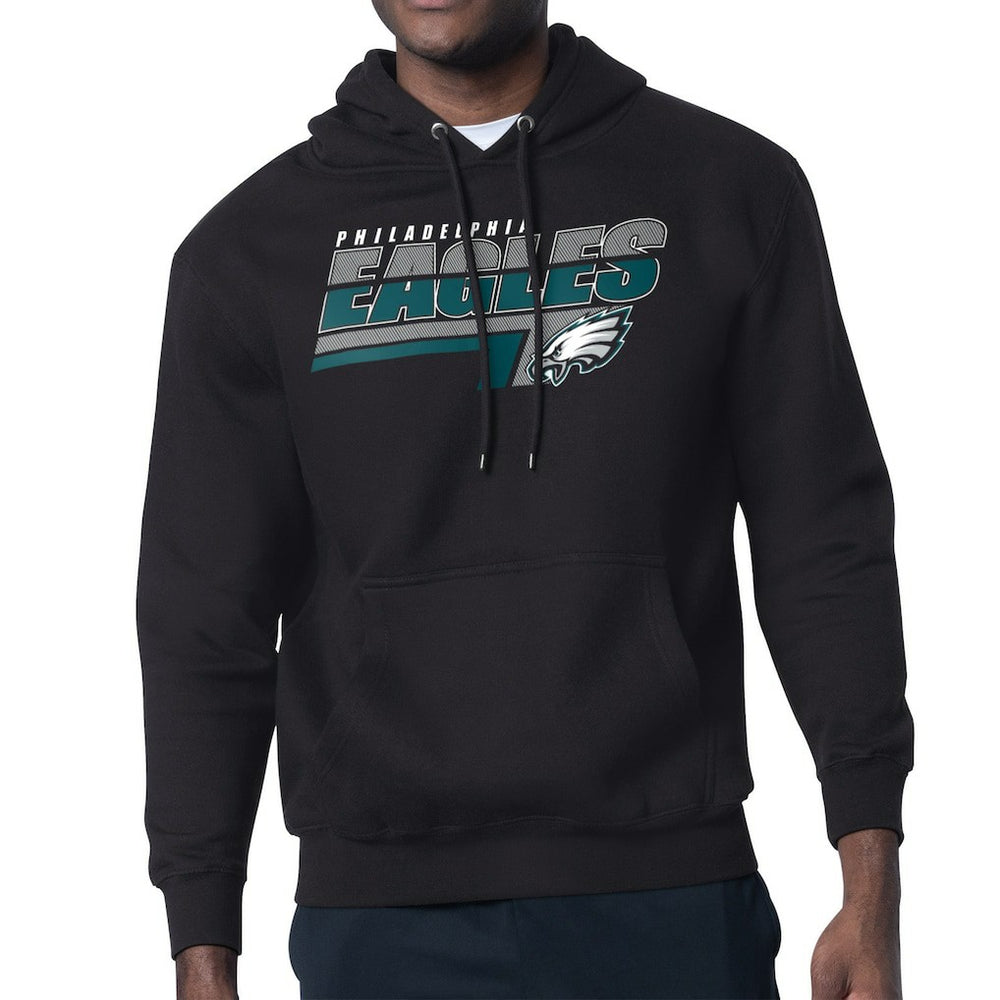 Philadelphia Eagles Starter Logo Push Graphic Hoodie - Black for sale