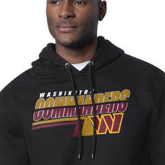 Washington Commanders Starter Logo Push Graphic Hoodie - Black discount
