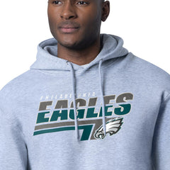 Philadelphia Eagles Starter Logo Push Graphic Hoodie - Heather Gray online