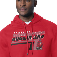 Tampa Bay Buccaneers Starter Logo Push Graphic Hoodie - Red cheap