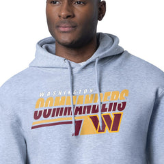 Washington Commanders Starter Logo Push Graphic Hoodie - Heather Gray online