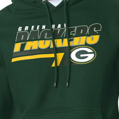 Green Bay Packers Starter Logo Push Graphic Hoodie - Green cheap