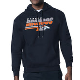 Denver Broncos Starter Logo Push Graphic Hoodie - Navy on sale