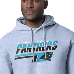 Carolina Panthers Starter Logo Push Graphic Hoodie - Heather Gray online