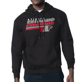 Atlanta Falcons Starter Logo Push Graphic Hoodie - Black online