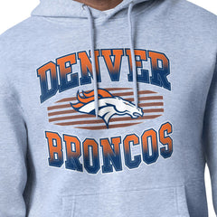 Denver Broncos Starter Team Grit Graphic Hoodie - Heather Gray for sale