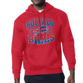 Buffalo Bills Starter Team Grit Graphic Hoodie - Red on sale