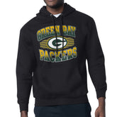 Green Bay Packers Starter Team Grit Graphic Hoodie - Black on sale