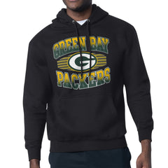 Green Bay Packers Starter Team Grit Graphic Hoodie - Black on sale