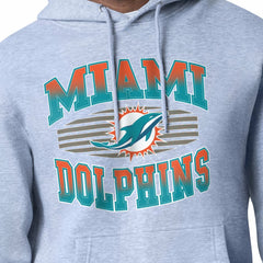 Miami Dolphins Starter Team Grit Graphic Hoodie - Heather Gray sale