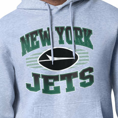 New York Jets Starter Team Grit Graphic Hoodie - Heather Gray outlet
