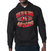 San Francisco 49ers Starter Team Grit Graphic Hoodie - Black sale