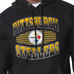Pittsburgh Steelers Starter Team Grit Graphic Hoodie - Black cheap