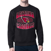 Arizona Cardinals Starter Team Grit Graphic Fleece Pullover Sweatshirt - Black discount