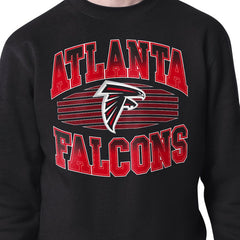 Atlanta Falcons Starter Team Grit Graphic Fleece Pullover Sweatshirt - Black discount