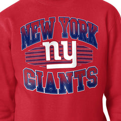 New York Giants Starter Team Grit Graphic Fleece Pullover Sweatshirt - Red discount