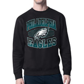 Philadelphia Eagles Starter Team Grit Graphic Fleece Pullover Sweatshirt - Black outlet