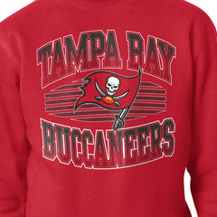 Tampa Bay Buccaneers Starter Team Grit Graphic Fleece Pullover Sweatshirt - Red online