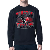 Houston Texans Starter Team Grit Graphic Fleece Pullover Sweatshirt - Navy outlet