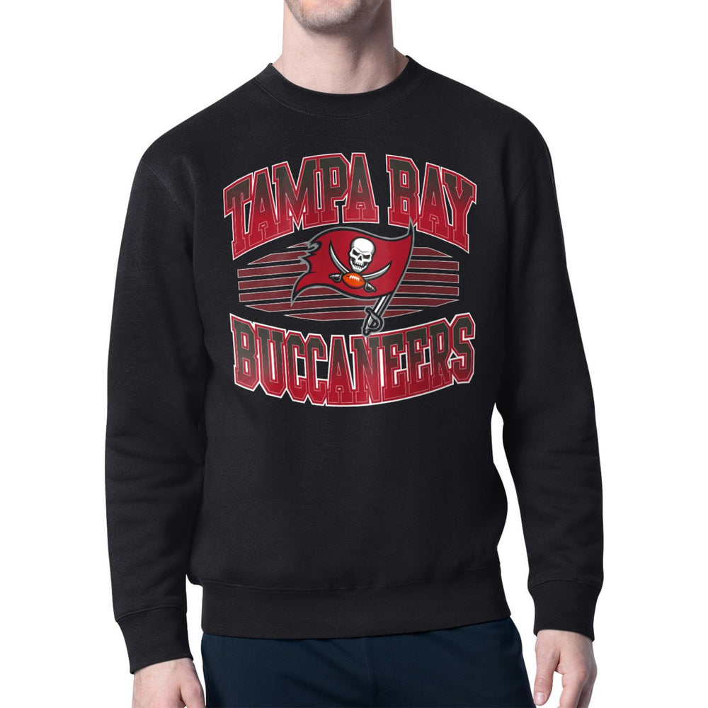 Tampa Bay Buccaneers Starter Team Grit Graphic Fleece Pullover Sweatshirt - Black discount