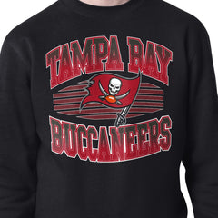 Tampa Bay Buccaneers Starter Team Grit Graphic Fleece Pullover Sweatshirt - Black discount