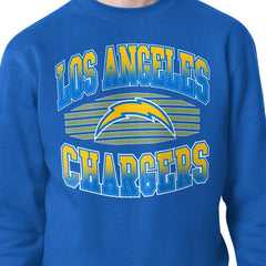 Los Angeles Chargers Starter Team Grit Graphic Fleece Pullover Sweatshirt - Royal online
