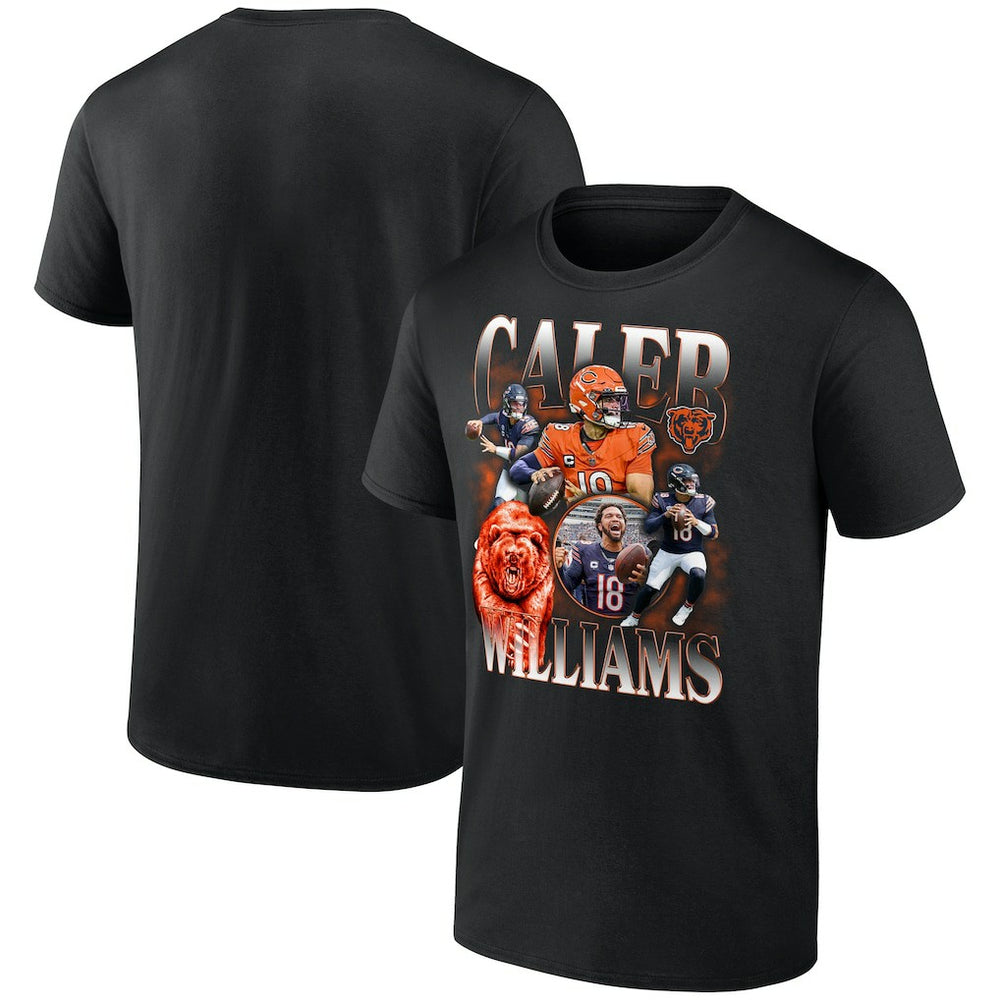 Caleb Williams Chicago Bears Notorious Graphic T-Shirt - Black outlet