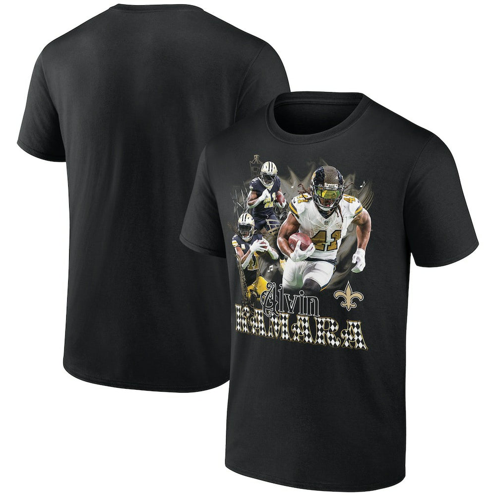 Alvin Kamara New Orleans Saints Notorious Graphic T-Shirt - Black for sale