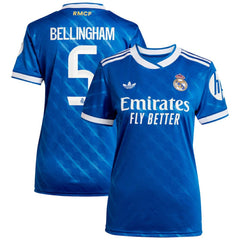 Jude Bellingham Real Madrid Women's 2025/26 Third Replica Player Jersey - Blue | Adidas discount