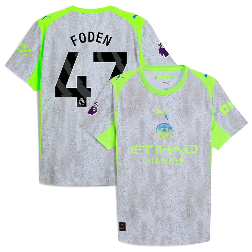 Manchester City 2025/26 Third Jersey - Green/Neon Green | Puma on sale