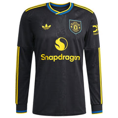 Mason Mount Manchester United 2025/26 Third Replica Long Sleeve Player Jersey - Black | Adidas outlet