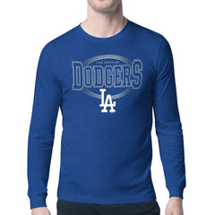 Los Angeles Dodgers Starter Team Track Graphic Long Sleeve T-Shirt - Royal
