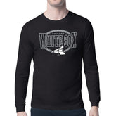 Chicago White Sox Starter Team Track Graphic Long Sleeve T-Shirt - Black