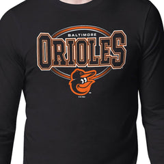 Baltimore Orioles Starter Team Track Graphic Long Sleeve T-Shirt - Black
