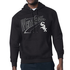 Chicago White Sox Starter Modern Tailsweep Fleece Tri-Blend Pullover Hoodie - Black