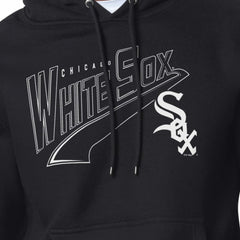Chicago White Sox Starter Modern Tailsweep Fleece Tri-Blend Pullover Hoodie - Black