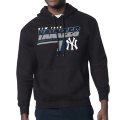 New York Yankees Starter Logo Push Graphic Hoodie - Black