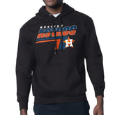 Houston Astros Starter Logo Push Graphic Hoodie - Black