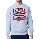 Arizona Diamondbacks Starter Team Grit Graphic Fleece Pullover Sweatshirt - Heather Gray